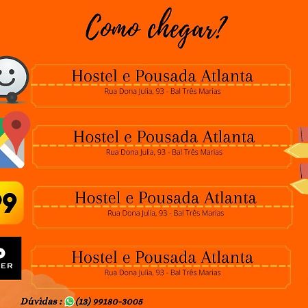 Hostel & Pousada Atlanta Peruíbe Buitenkant foto